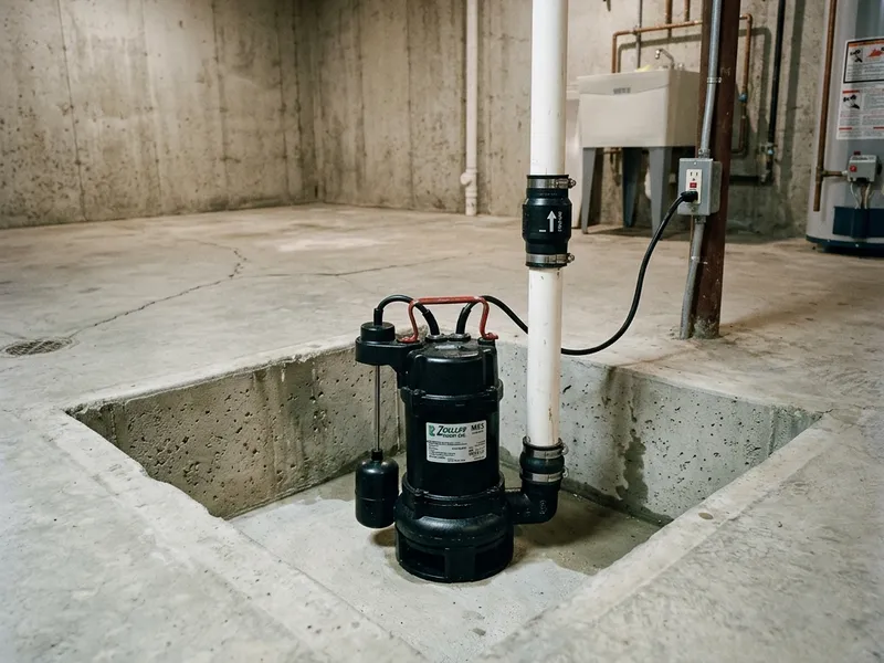 Sump Pump Installation Plumber in Conroe, TX